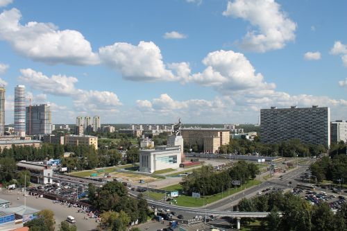 megalopolis panoramic architecture