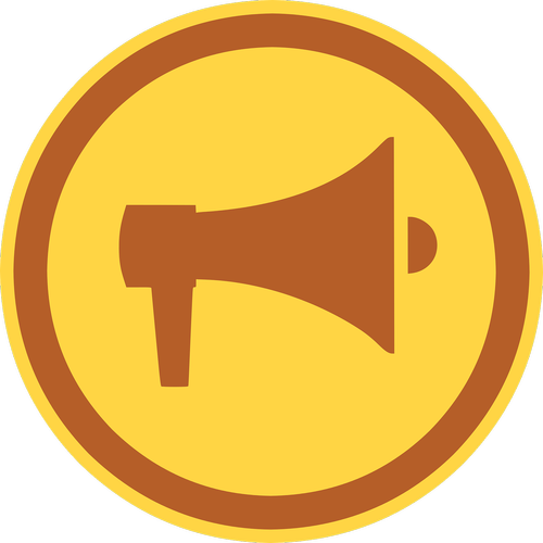 megaphone  bullhorn  icon