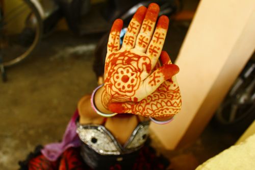 mehendi indian tradition design