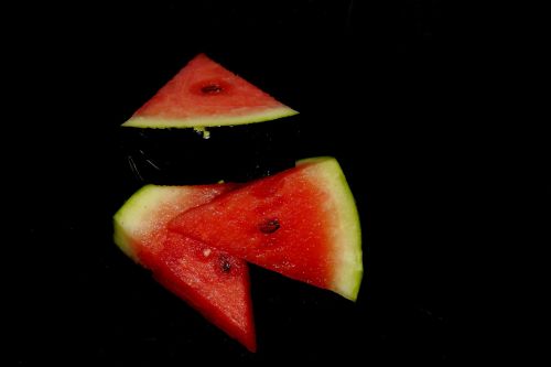 melon watermelon red