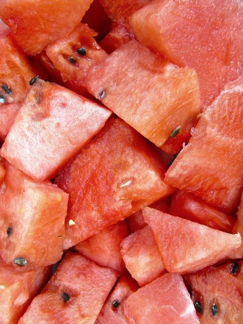 melon water melon crushed pulp