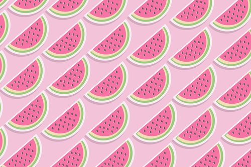 melons  pattern  food