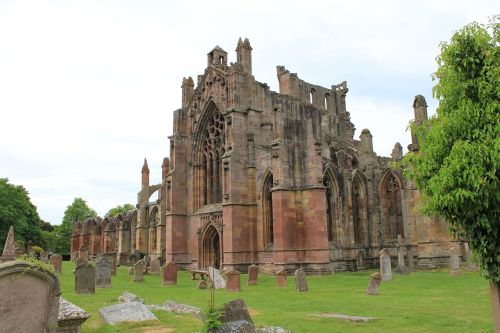 melrose abbey historical scotland