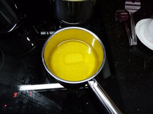 melted butter butter sauce stove