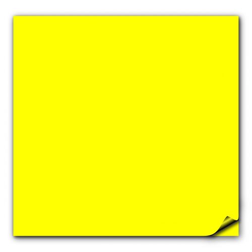 memo note yellow