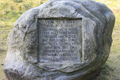 memorial plaque persecution of jews konzentrationslager