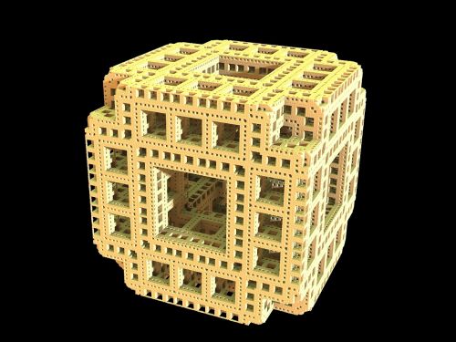 menger fractal chaos