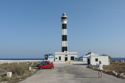 menorca  spain  lighthouse