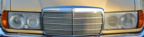 mercedes front grille