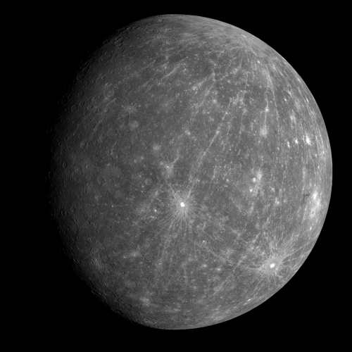 mercury planet surface