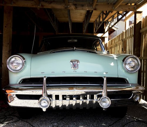 mercury monterey  vintage car  american car