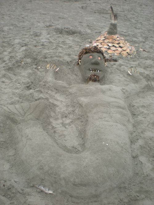 mermaid sand mermaid sand art