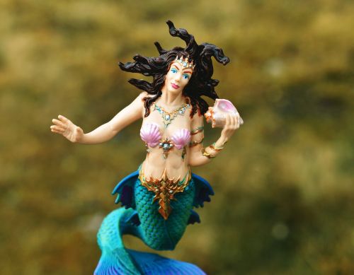mermaid woman female