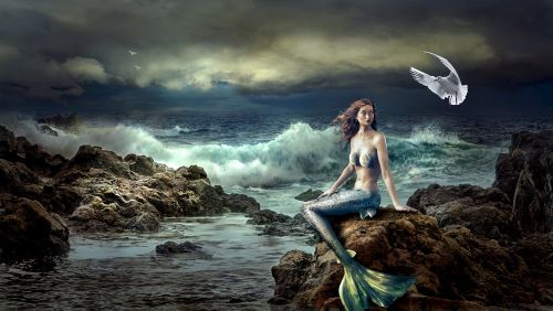 mermaid fantasy mystical