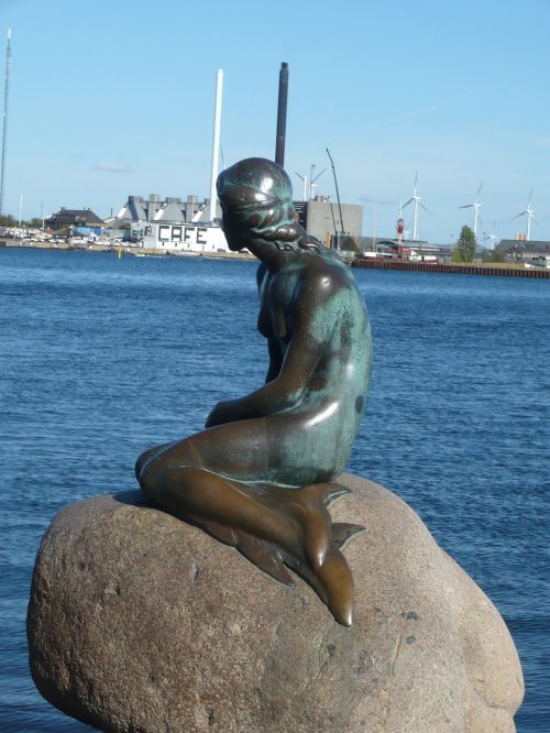 mermaid copenhagen sculpture
