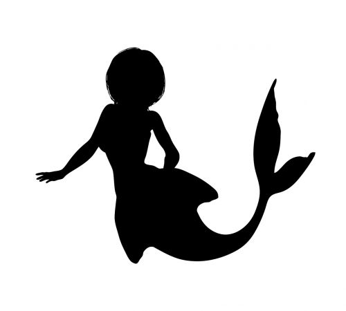 mermaid silhouette fantasy