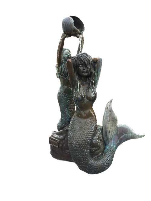 mermaid mermaid statue bronze mermaid