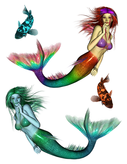 mermaid  siren  mermaids