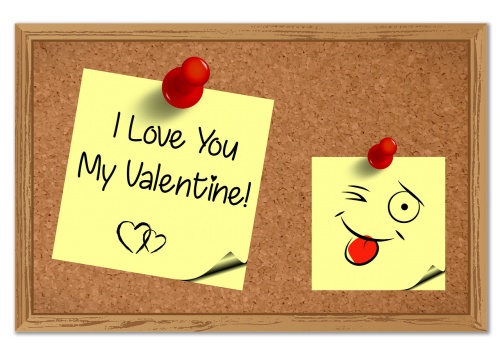 message board love valentine