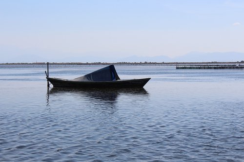 messolonghi  greece  fishing boat