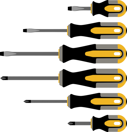 metal screw screwdriver