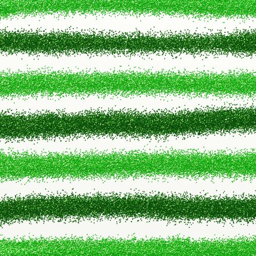 Metallic Green Glitter Stripes
