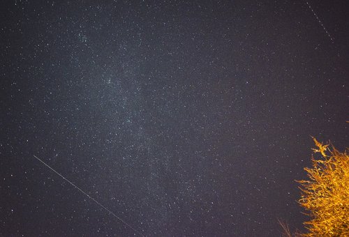 meteor shower 2018  meteor  milkyway