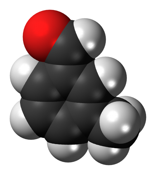 methylbenzaldehyde molecule chemistry