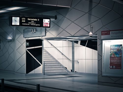 metro railway station platform