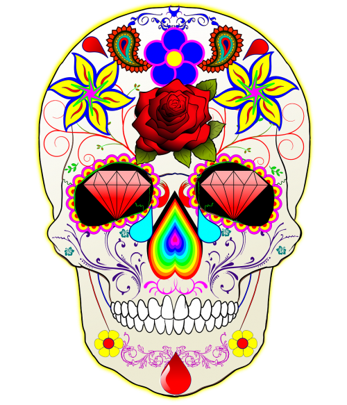 mexican sugar skull