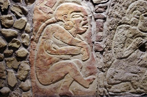 mexico anthropological museum low relief