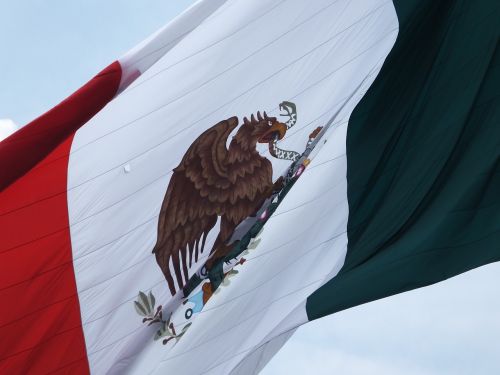 mexico flag coat of arms