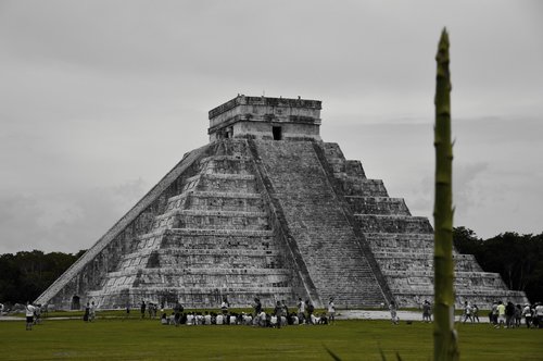 mexico  maya  pyramid