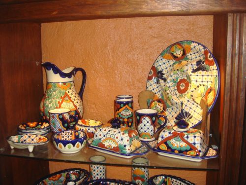 mexico tableware pattern