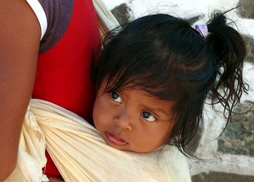 mexico the little girl portrait