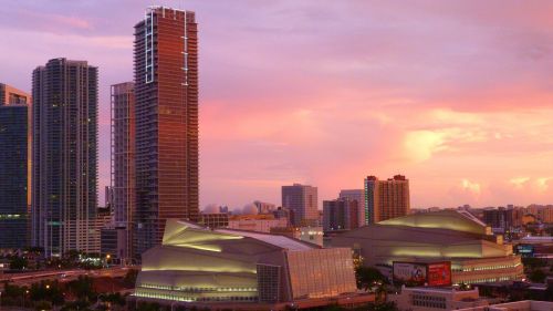 miami florida skyline