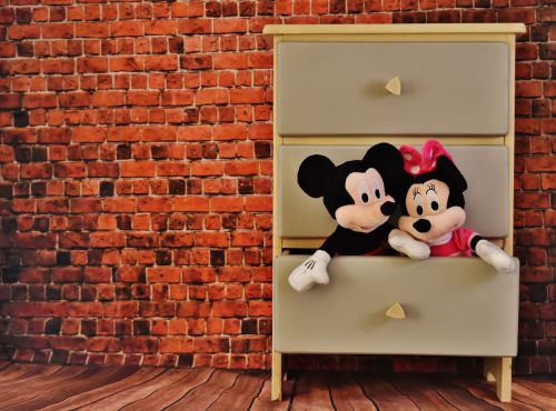 micky mouse minnie chest of drawers