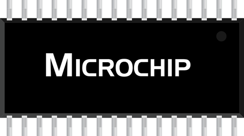 microchip  circuit  icon