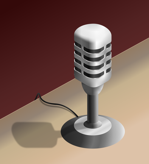 microphone  radio  vector art