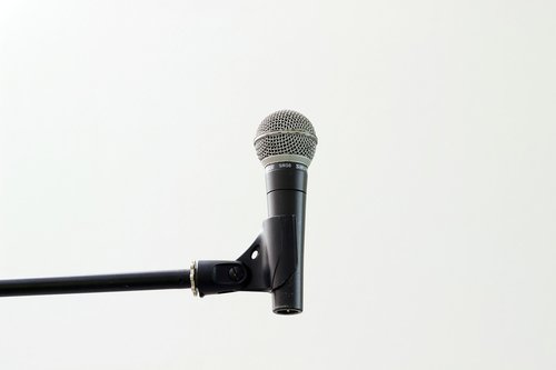 microphone  holder  macro