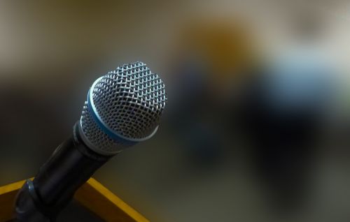 Microphone Background