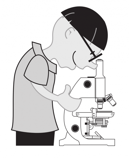 microscopy science boy