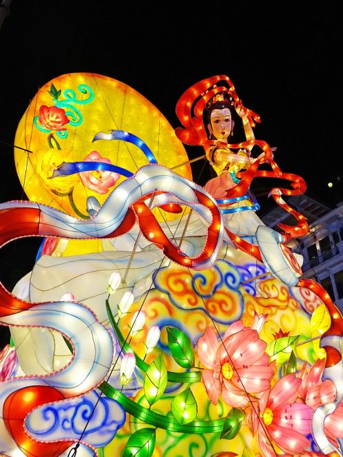 mid-autumn festival singapore china town