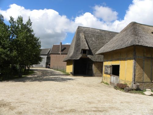 middle ages village archaeon