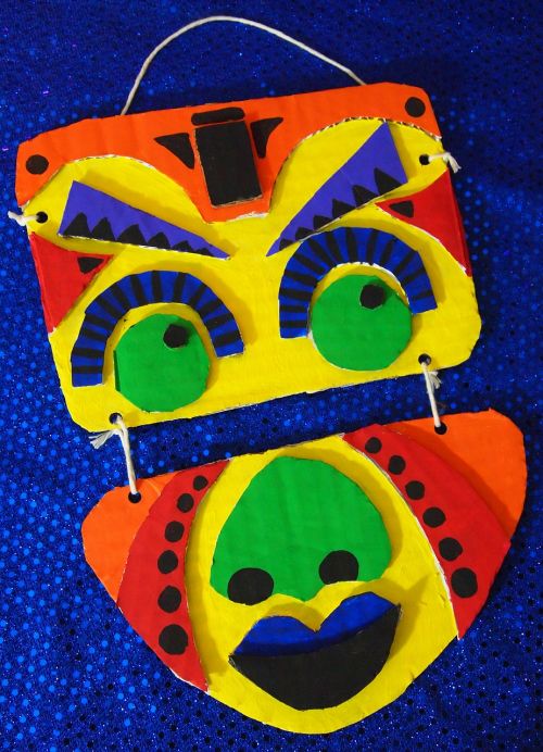 middle school crafts masks