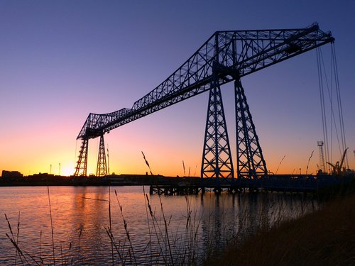 middlesbrough  transporter bridge  bridge