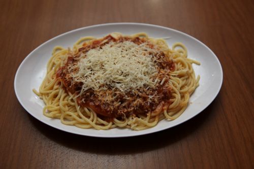 spagheti bolognese pasta