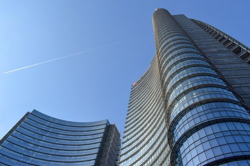 milan  skyscrapers  italy