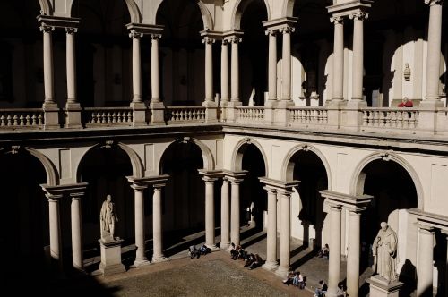 milan italy pinacoteca di brera