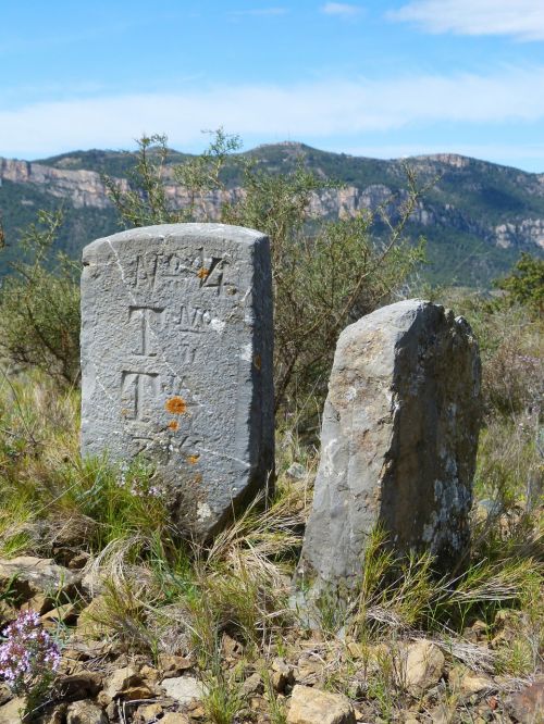 milestone boundary stone cross term